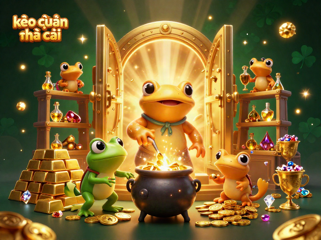 Crafting winning strategies with kèo chuẩn nhà cái in a vibrant, magical casino world.