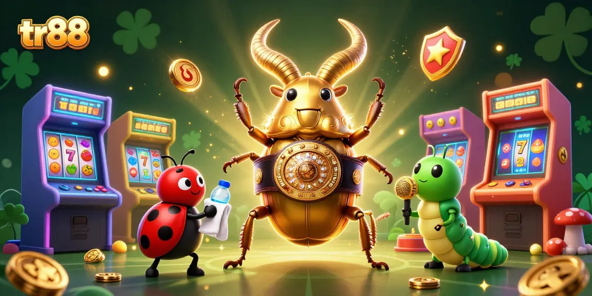 tr88 enhances your experience with rewarding slots amid a vivid casino-themed scene.