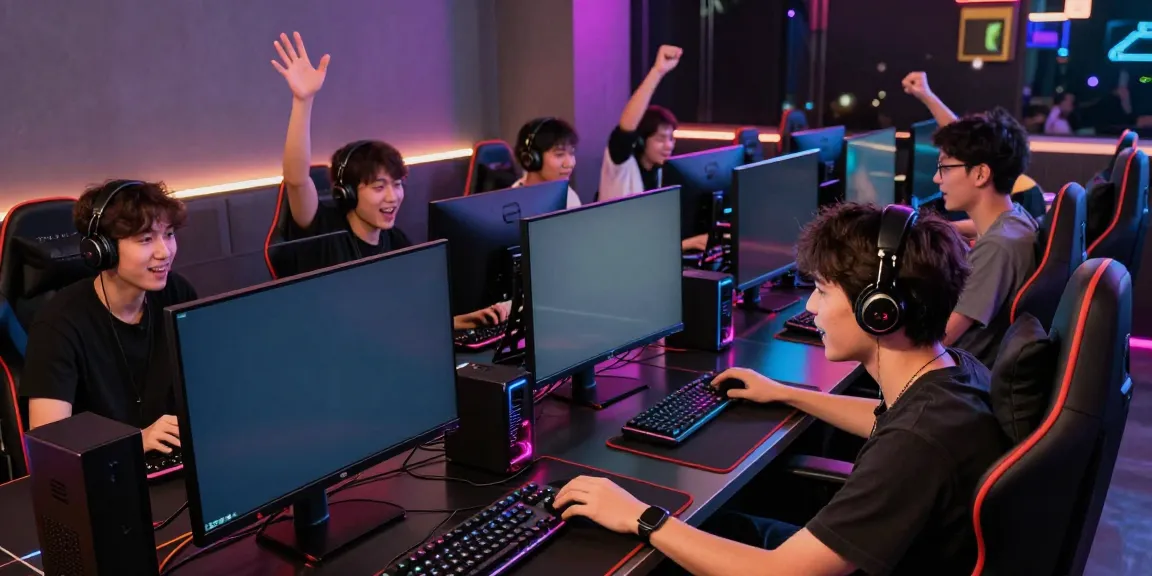 Manclub gaming hub showcasing players engaging with consoles and vibrant atmosphere at https://manclub1.jp.net/.