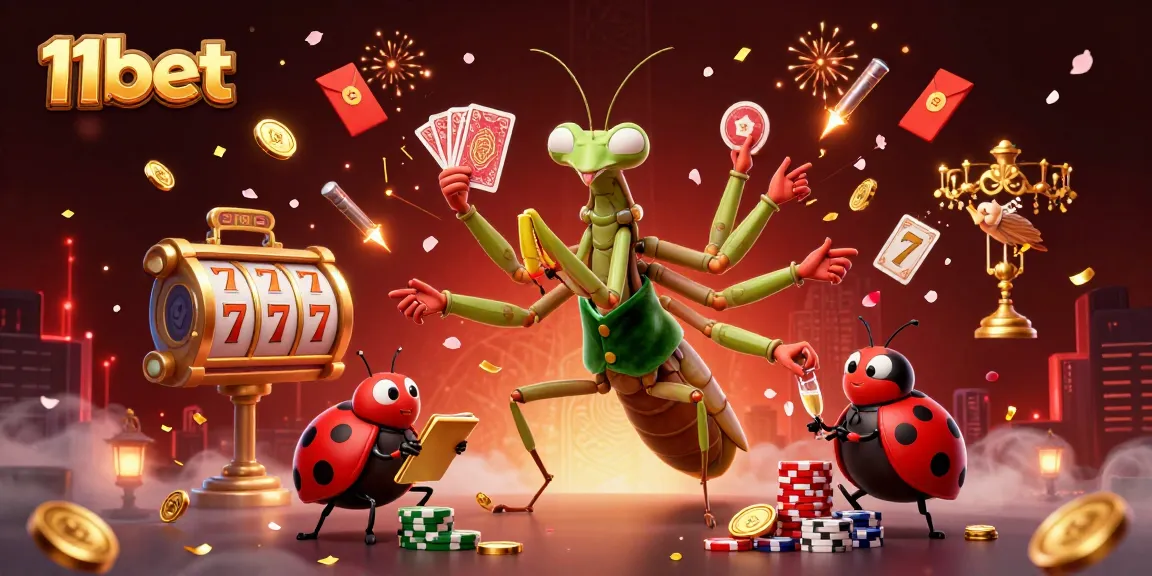 Experience the thrilling 11bet atmosphere with vibrant game elements and captivating characters in action.