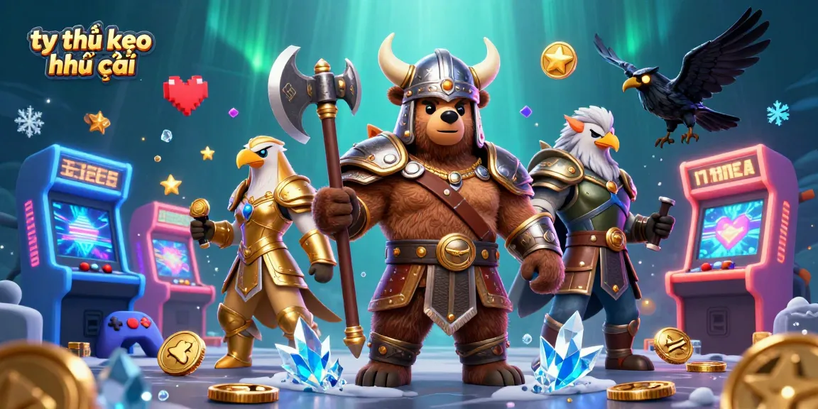 Experience tỷ lệ kèo nhà cái in this vibrant 3D illustration showcasing dynamic characters and casino game elements.